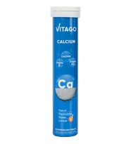 Vitago Kalsiyum Vitamin D ve Vitamin K2 20 Efervesan Tablet - 9'lu