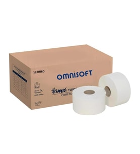 Omnisoft Mini Cimri İçten Çekmeli Tuvalet Kağıdı 4 Kg 12 Rulo