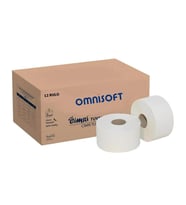 Omnisoft Mini Cimri İçten Çekmeli Tuvalet Kağıdı 4 Kg 12 Rulo