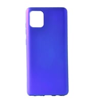 Lexroo Galaxy A81 (Note 10 Lite) Kılıf Premier Silikon Kılıf - Saks Mavi