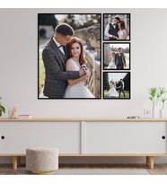 Kişiye Özel Resimli 4 Parçalı Mdf Tablo Seti