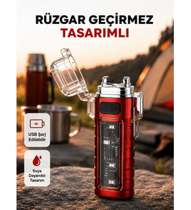 Rüzgar Geçirmez Elektrikli, Çoklu Işık Modlu Tasarım