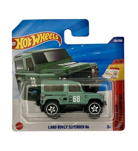 Hot Wheels Land Rover Defender 90 - Su Yeşili (1/64) JBC14