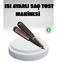 Tost Model Saç Maşası 220°c Hızlı Isınan