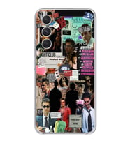 Samsung Galaxy S24 FE Uyumlu Fight Club Tasarımlı Şeffaf Telefon Kılıfı
