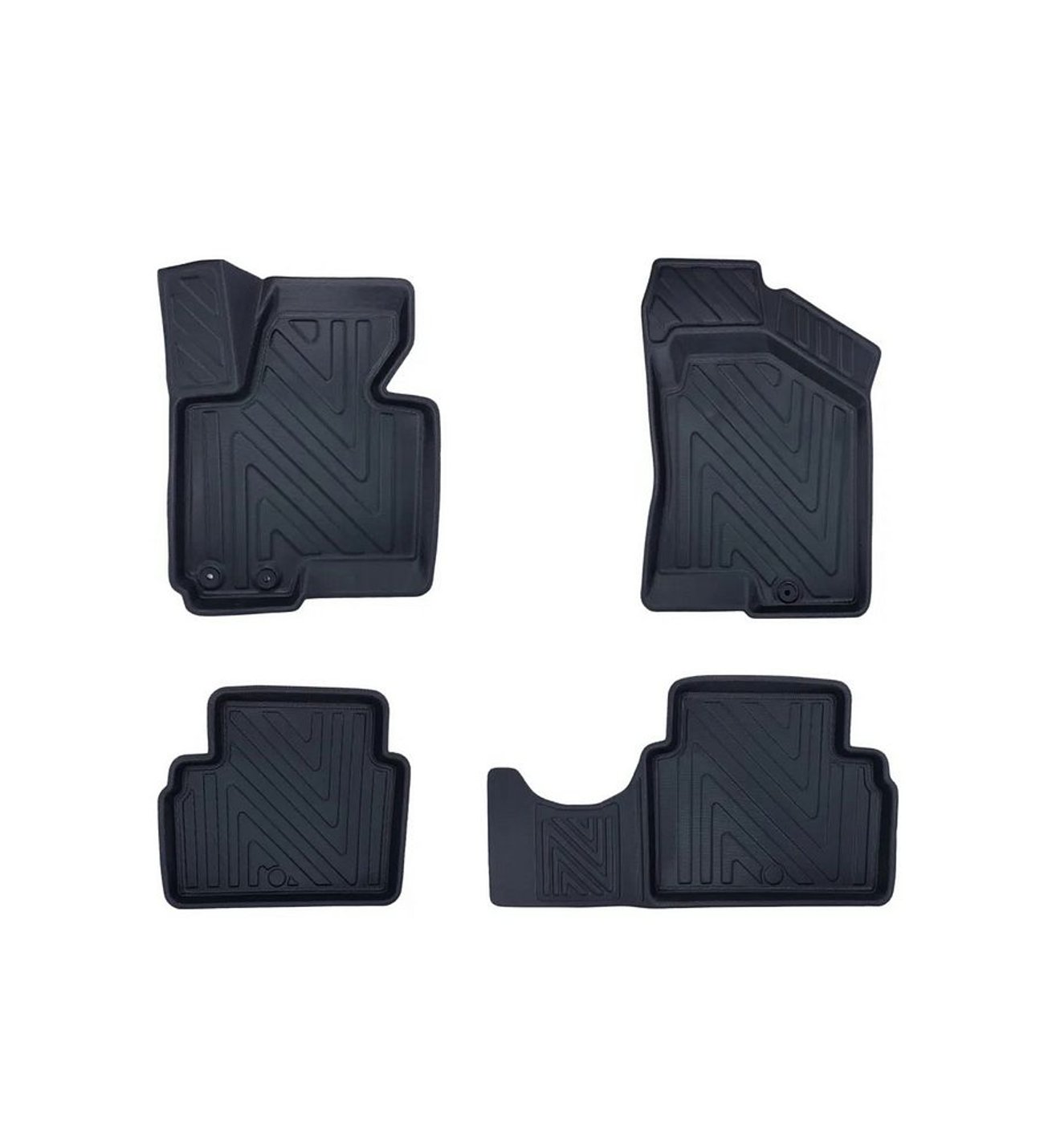 Hyundai Ix35 2009-2015 ile Uyumlu Carbon Desenli Ultra Premium Havuzlu Oto Paspas