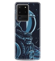 Samsung Galaxy S20 Ultra Kılıf Resimli Desenli Silikon Boyun Askılı Astro 1870