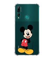 Huawei Y9 Prime 2019  Köşe Korumalı Antişok Kapak Mickey Mouse Tasarımlı Şeffaf  Kılıf