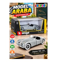 22018 1:24 Burago Jaguar Xk 120 Roadster