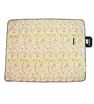 Piknik Kamp Örtüsü - Su Geçirmez - Madfox Skyloft - Green Polka Dot - 546253