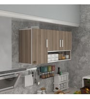 Kenzlife hazır mutfak mirandus32 crd 060*120*32 mutfak banyo dolabı kapaklı raflı (Karışık)
