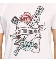 Bant Giyim - Suicide Squad Harley Quinn Beyaz Erkek T-shirt