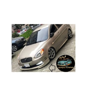 HYUNDAİ ACCENT ERA GTX ÖN TAMPON EKİ FİBERGLASS BOYASIZ