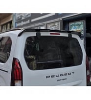 PEUGEOT PARTNER İLE UYUMLU 2009- ABS YARASA PİANO BLAK SPOİLER (SİYAH)