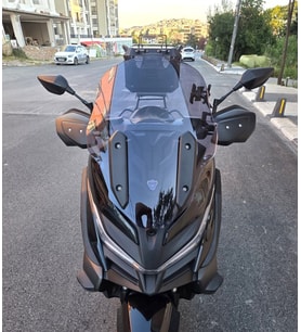 MOTOCAM Voge SR4 Ön Cam 2022-2026 Model 54cm Füme Renkli 4mm ORİJİNAL BOYLU