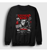 Presmono Unisex Siyah Poster Misery By Stephen King Sweatshirt 524153tt
