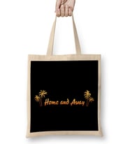 Retro Home And Away Logo Bez Çanta Uzun Saplı