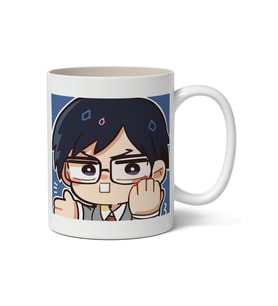 My Hero Academia Iida Avatar Anime Temalı Beyaz Kupa Bardak Sevgiliye Arkadaşa Hediye
