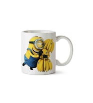 Minyon Muz Minion Banana Porselen Kupa Bardak