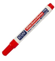KRAF 770 DOLDURULABİLİR BEYAZ TAHTA KALEMİ - KIRMIZI