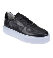 Hammer Jack Hakiki Deri Erkek Spor Ayakkabı Sneaker HJ-23020-M SİYAH