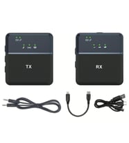 ZR558 Sx9 Rx Tx Lightning Type-C Aux Mikrofon