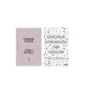 Zamanın Düzeni + Gerçeklik Göründüğü Gibi Değildir- 2 Kitap Set - Iş Bankası Özel Set Zamanın Düzeni
