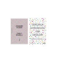 Zamanın Düzeni + Gerçeklik Göründüğü Gibi Değildir- 2 Kitap Set - Iş Bankası Özel Set Zamanın Düzeni