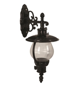 AVONNI BAP-68205-BSY Siyah Boyalı Dış Mekan Aydınlatma E27 ABS Akrilik Cam 29x25cm