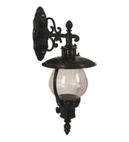 AVONNI BAP-68205-BSY Siyah Boyalı Dış Mekan Aydınlatma E27 ABS Akrilik Cam 29x25cm
