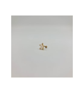 Cerrahi Çelik  Taşlı Papatya Küpe Tragus Helix Kıkırdak Piercing