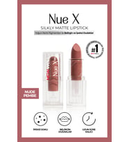 Nue X Silkly Matte Lipstick Nude Pembe 01