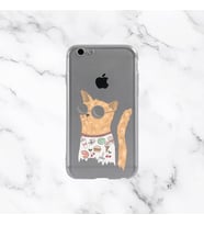 Iphone 6/6S Tasarım Kılıfları (103 Tasarım) (Krem)