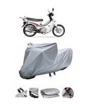 Yuki Gusto 50  Gri Motosiklet Brandası ARKA ÇANTA UYUMLU DEĞİLDİR