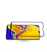 Huawei P30 Lite Uyumlu Zore Kenarları Kırılmaya Dayanıklı Cam Ekran Koruyucu (Siyah)