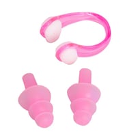 Avessa Ep-100 Kulak Burun Tıkacı Set Pembe (Pembe - Sarı)