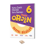 6. Sınıf Orjin Sosyal Bilgiler Konu Özetli Soru Bankası
