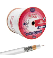 Ayt Mag Platinum Trishield 300 Metre Anten Kablosu Çanak Anten Lnb Uydu Arası Kablo