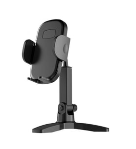 Telefon Standı Masaüstü 360 Derece Dönebilen Başlıklı Ayaklı Telefon Tripodu