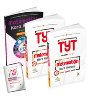 YKS-TYT Matematiğin Kara Kutusu 1.ve 2.Cilt ve AYT Matematik 3lü D. Çözümlü Çıkm