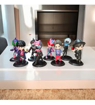 VIP KAMEN RİDER BİBLO 8 Lİ KARAKTER SET RİDER ICHİGO KUUG AEX-AİD BUİLD WOOON FOURZE GHOST BİBLO