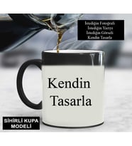 Kendin Tasarla Sihirli Kupa Bardak