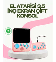 666 Oyunlu Retro Game Console – TV ve Çift Gamepad Desteği