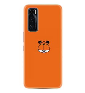 Vivo Y70 Kılıf Silikon Desen Özel Seri Garfi 1733