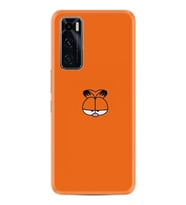 Vivo Y70 Kılıf Silikon Desen Özel Seri Garfi 1733