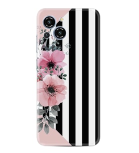 Reeder S23 Max Pro Kılıf Resimli Desenli Baskılı Silikon Flowers 4 1390