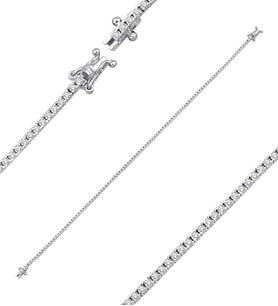 1.23ct (E-F vs) Pırlanta Suyolu Bileklik