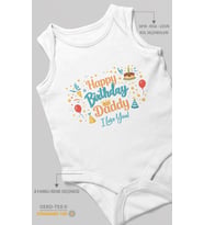 Happy birthday dad ı love you Sıfır Kollu Bebek Zıbını