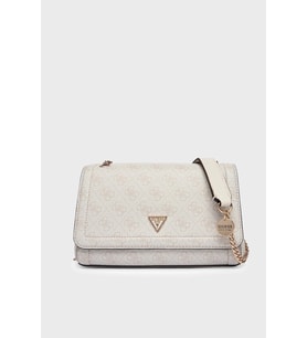 Guess Noelle II Dönüştürülebilir Kapaklı Kadın Mavi Omuz Çantası HWBG9672210-BNN