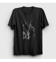 Presmono Unisex Siyah Hold Guitarist Guns N' Roses Slash T-Shirt 403848tt